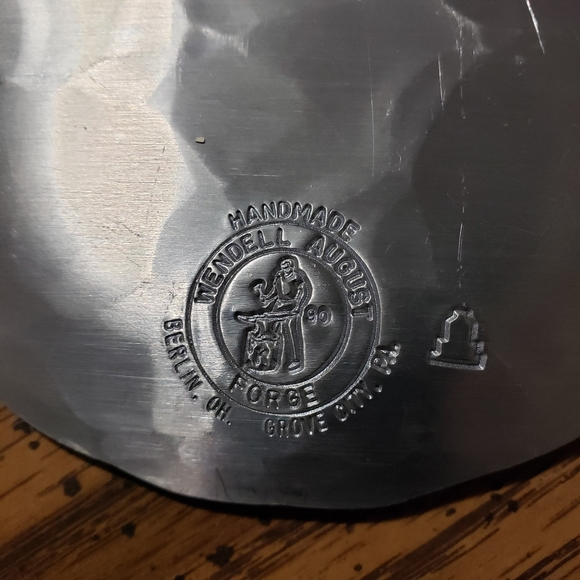 Hand Forged Teddy Bear Coaster from Wendell August Forge - Picture 4 of 4